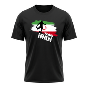 TEAM IRAN – Active Performance Sportshirt – Black Edition