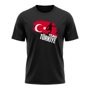 TEAM TÜRKIYE – Active Performance Sportshirt – Black Edition
