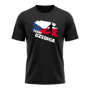 TEAM CZECHIA – Active Performance Sportshirt – Black Edition