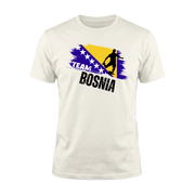 TEAM BOSNIA– Premium Fußball Fan T-Shirt White - Edition
