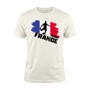 TEAM FRANCE – Premium Fußball Fan T-Shirt – White Edition