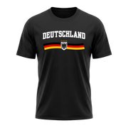 DEUTSCHLAND Nation Active Performance Sportshirt Black Edition
