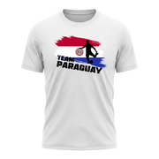 TEAM PARAGUAY – Active Performance Sportshirt – White Edition