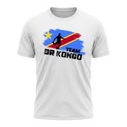 TEAM DR KONGO – Active Performance Sportshirt – White Edition