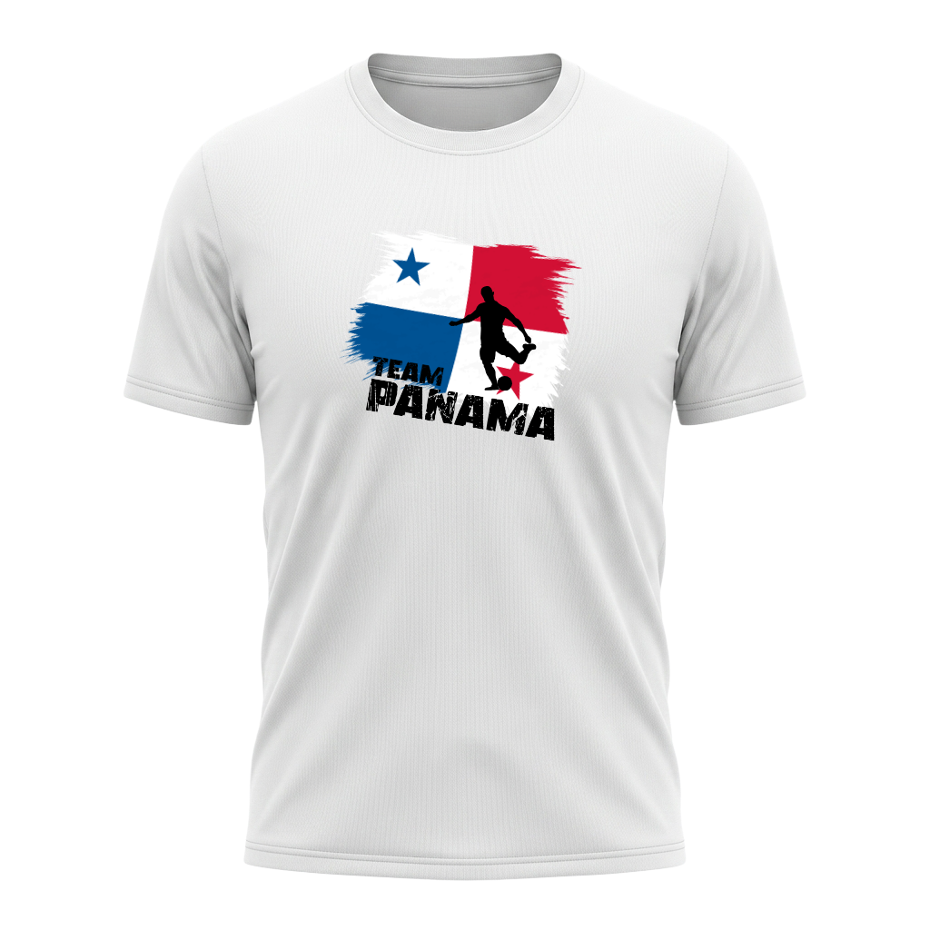 TEAM PANAMA – Active Performance Sportshirt – White Edition