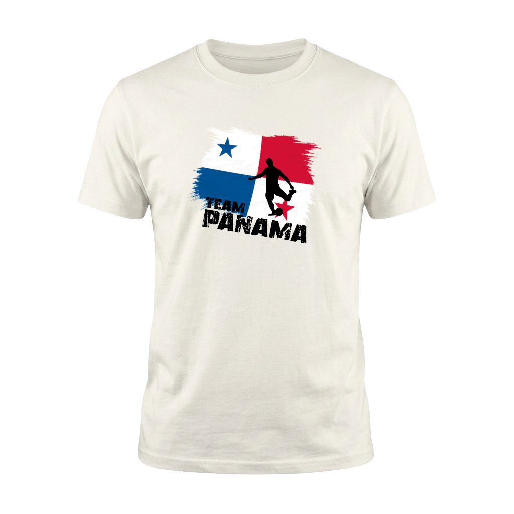 TEAM PANAMA – Premium Fußball Fan T-Shirt White - Edition