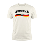 DEUTSCHLAND – Premium Nation Fan T-Shirt – White Edition