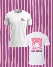 SUN LOVER – Premium Sommer T-Shirt | 100% Baumwolle | Damen, Herren & Kinder