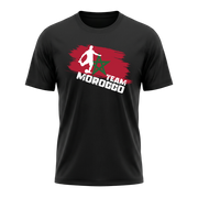 TEAM MOROCCO – Active Performance Sportshirt – Black Edition