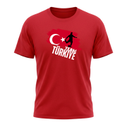 TEAM TÜRKIYE – Premium Fußball Fan T-Shirt – Red Edition