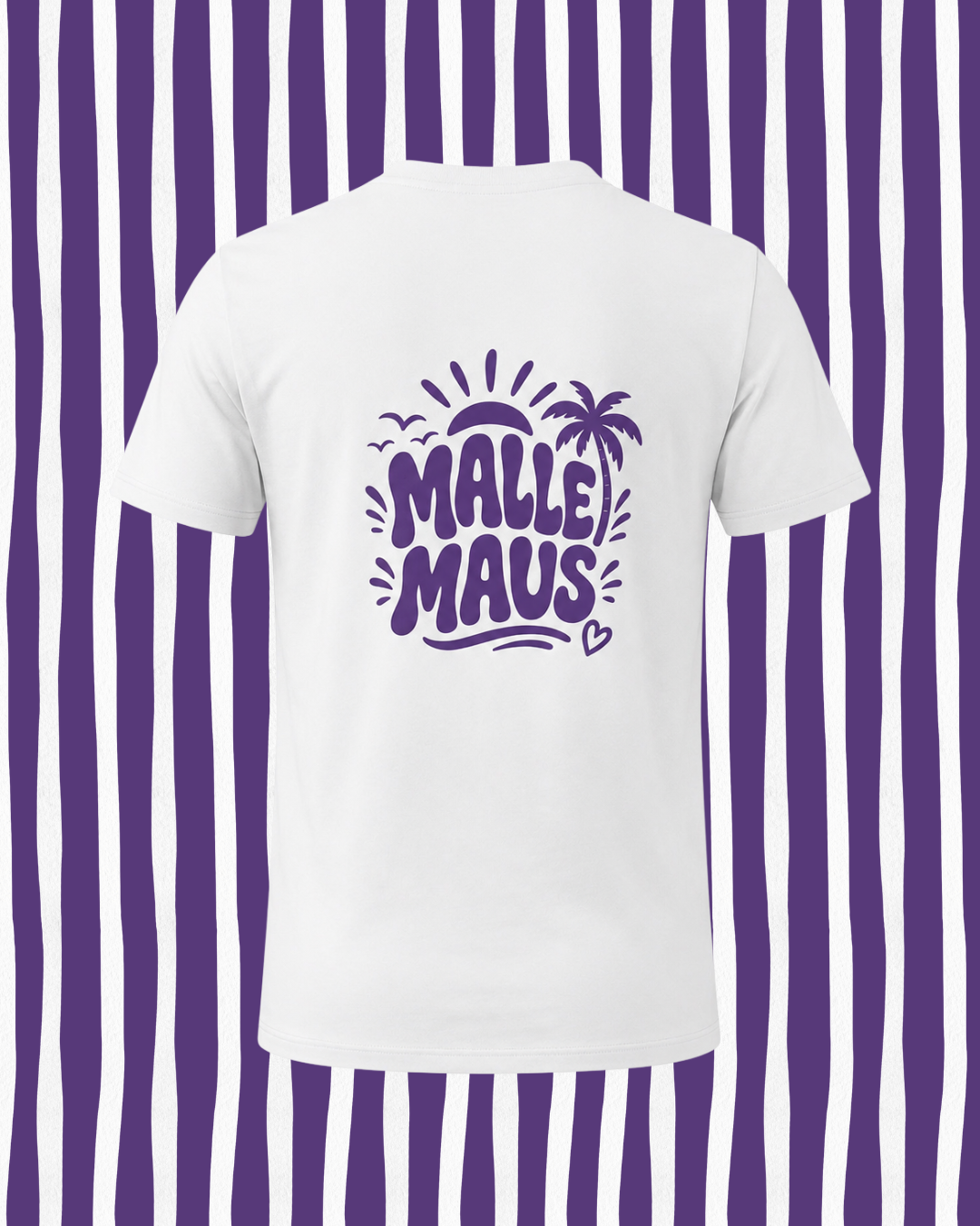 MALLE MAUS – Premium Sommer T-Shirt | 100% Baumwolle | Damen & Kinder