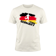 TEAM DEUTSCHLAND – Premium Fußball Fan T-Shirt – White Edition
