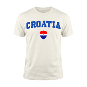 CROATIA – Premium Nation Fan T-Shirt – White Edition