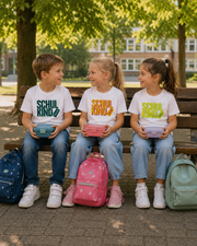 Kinder T-Shirt "SCHULKIND 2026" – Perfekt zur Einschulung | Jungen & Mädchen Motiv Gelb