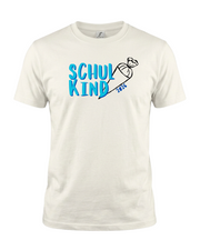 Kinder T-Shirt "SCHULKIND" 2026 – Perfekt zur Einschulung | Jungen & Mädchen Motiv Blau