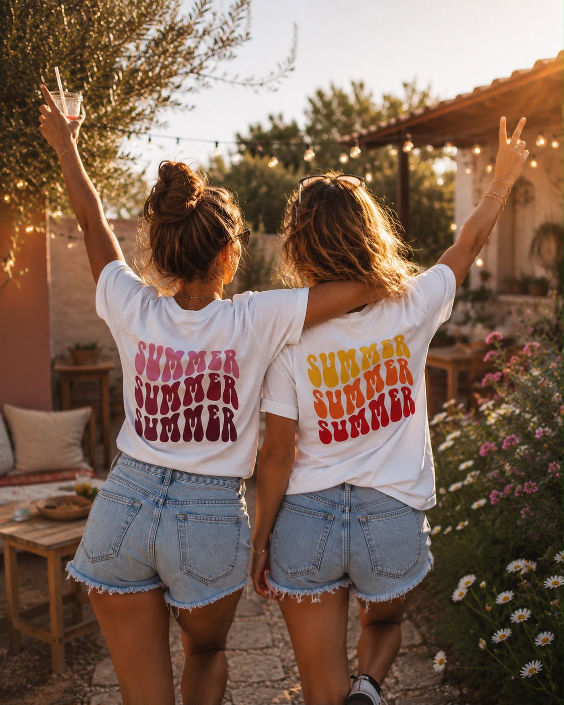 SUMMER – Premium Sommer T-Shirt | 100% Baumwolle | Damen, Herren & Kinder | pink
